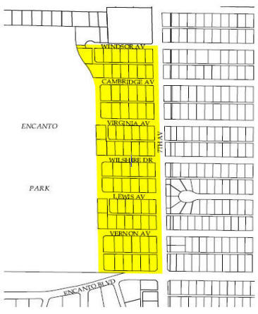 Encanto Vista Historic DIstrict Map. Laura B. Historic Phoenix Homes Specialist. EEOC. Member NAR, PAR, AAR